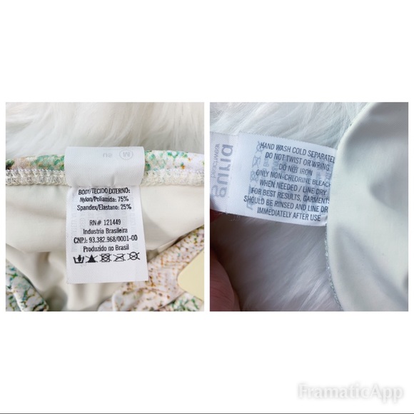 Guria Flip Full Bikini Bottom Green Snake Reptile - Picture 8 of 8